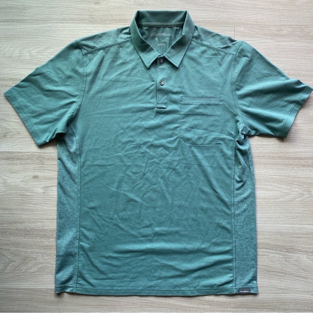 Eddie Bauer FreeDry Polo Shit - Men’s Medium